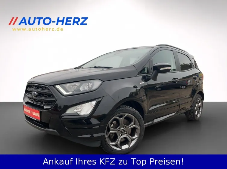 EcoSport ST-Line X Alcantara+LED+Sitz&Lenkhz+PDC, Schwarz, 2022, Foto 5 von 32