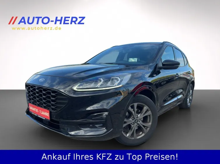 Kuga ST-Line Sitz&Lenkhz+LED+Klimaaut+HEADUP, Schwarz, 2022, Foto 6 von 34
