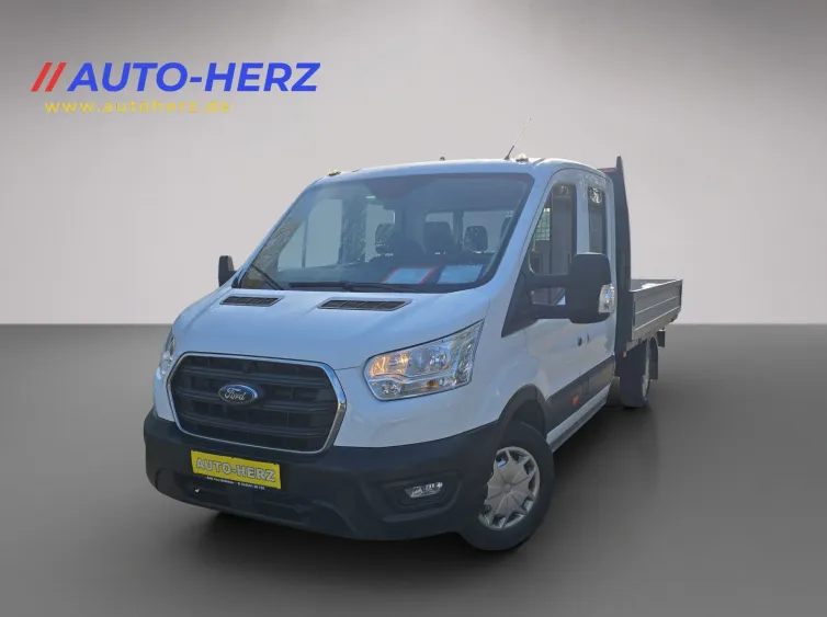 Transit Pritsche lang 350 L5 DOKA Trend *1.HAND*, Weiß, 2021, Foto 6 von 24