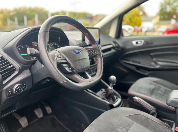 EcoSport ST-Line X Alcantara+LED+Sitz&Lenkhz+PDC, Schwarz, 2022, Foto 14 von 32