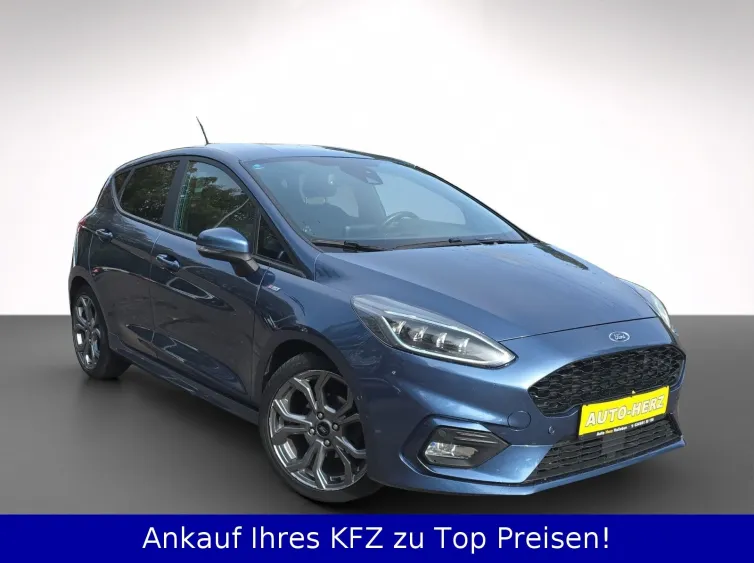 Fiesta ST-Line X Hybrid *Klimaaut+Sitz&Lenkradh*, Blau, 2021, Foto 2 von 34