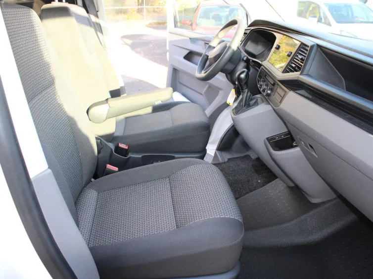 T6 Transporter lang Automatik*NAVI+KLIMA+TEMPO*, Weiß, 2021, Foto 13 von 25