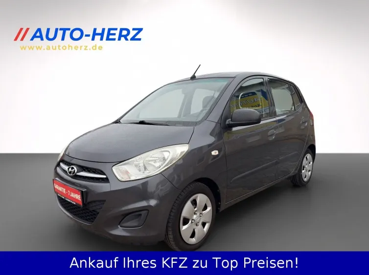 i10 5 Star Edition 5-Türig+Klima+PDC+Navi, Grau, 2014, Foto 7 von 28