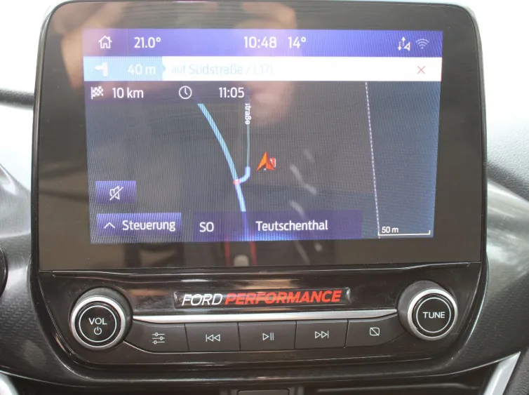 Fiesta ST-Line X Hybrid *Klimaaut+Sitz&Lenkradh*, Blau, 2021, Foto 28 von 34