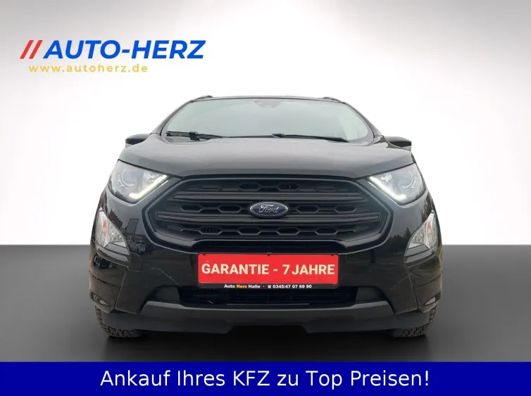 EcoSport ST-Line X Alcantara+LED+Sitz&Lenkhz+PDC, Schwarz, 2022, Foto 4 von 32