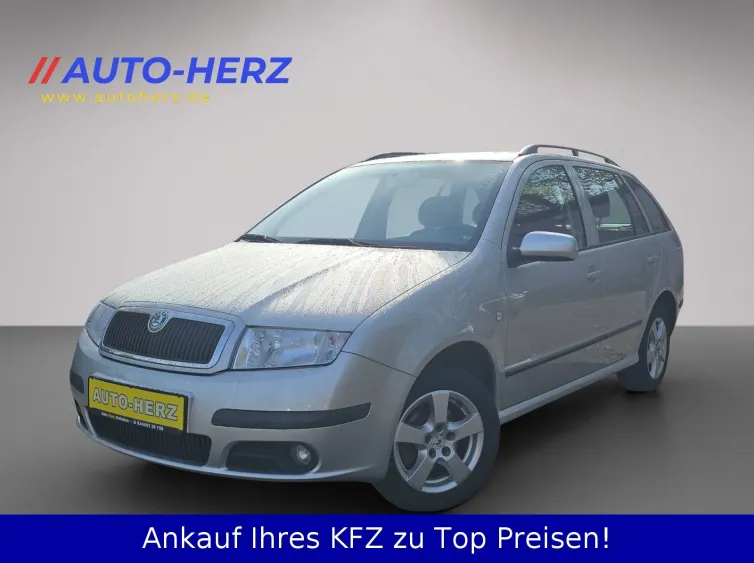 Fabia Combi Ambiente *KLIMA+TEMPOM.+AHK+PDC*, Silber, 2008, Foto 5 von 24