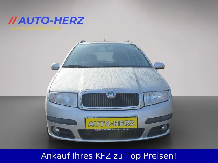 Fabia Combi Ambiente *KLIMA+TEMPOM.+AHK+PDC*, Silber, 2008, Foto 4 von 24