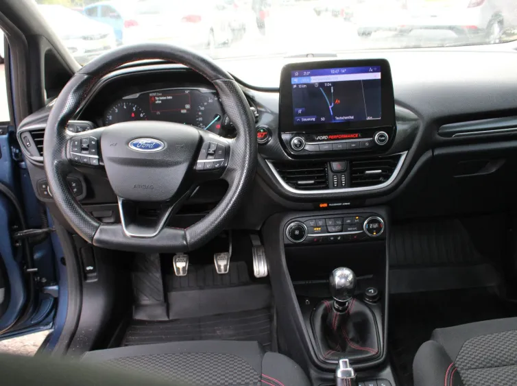 Fiesta ST-Line X Hybrid *Klimaaut+Sitz&Lenkradh*, Blau, 2021, Foto 17 von 34