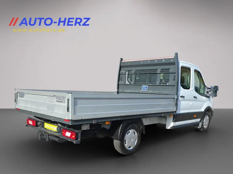 Transit Pritsche lang 350 L5 DOKA Trend *1.HAND*, Weiß, 2021, Foto 12 von 24