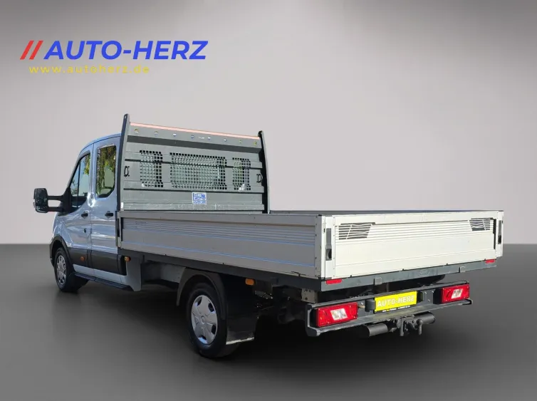 Transit Pritsche lang 350 L5 DOKA Trend *1.HAND*, Weiß, 2021, Foto 10 von 24