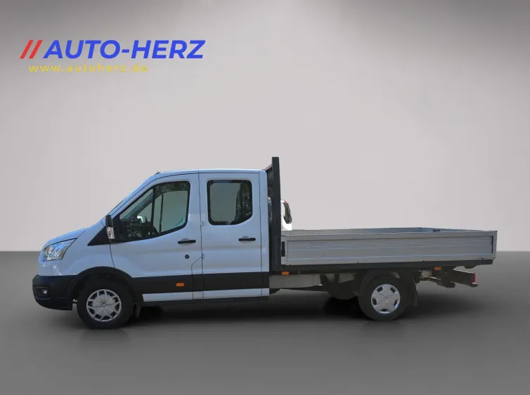 Transit Pritsche lang 350 L5 DOKA Trend *1.HAND*, Weiß, 2021, Foto 9 von 24