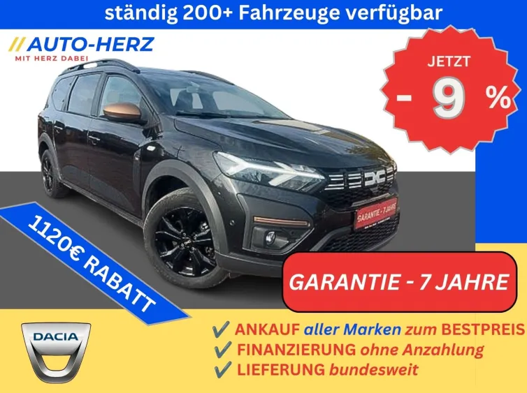 Jogger Extreme 7-SITZE+Navi+PDC+Klimaauto+LEDER, Schwarz, 2025, Foto 1 von 33
