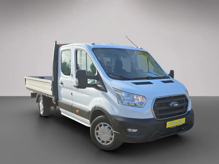 Transit Pritsche lang 350 L5 DOKA Trend *1.HAND*, Weiß, 2021, Foto 3 von 24