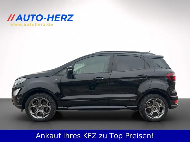 EcoSport ST-Line X Alcantara+LED+Sitz&Lenkhz+PDC, Schwarz, 2022, Foto 7 von 32